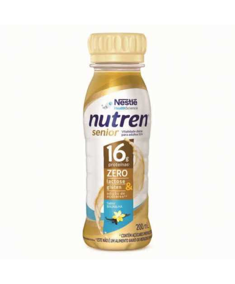 imagem do produto Suplemento alimentar nutren senior baunilha 200ml - NESTLE