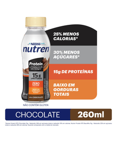 imagem de Suplemento alimentar nutren zero lactose 15g chocolate 260m  - NESTLE