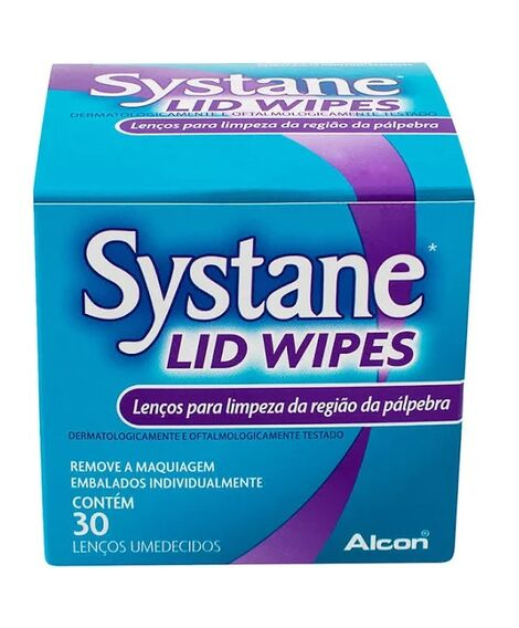 imagem do produto Systane lid wypes 30saches len o de limpeza - ALCON