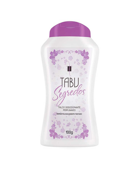 imagem do produto Talco tabu segredos 100g - DANA COSM?TICOS
