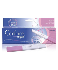 imagem de Teste de gravidez confirme compact 1 unidade - ALAMAR