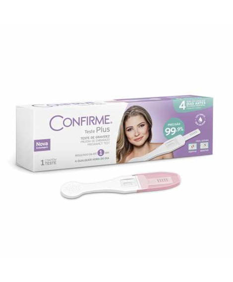imagem do produto Teste de gravidez confirme plus 1 unidade - ALAMAR