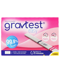imagem de Teste de gravidez gravtest easy unidade - CIMED