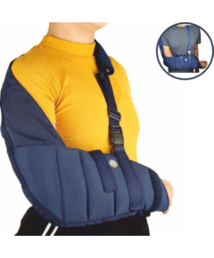 imagem de Tipoia velpeau luxo fashion azul marinho m ref:ac420 - ORTHO PAUHER