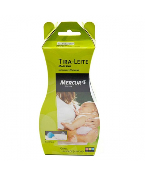 imagem do produto Tira leite materno mercur azul  - MERCUR