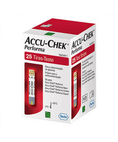 imagem de Tiras accu chek performa 25 unidades - ROCHE