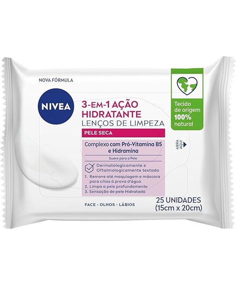 imagem do produto Toalha umudecida de limpeza íntima hidrabene 25un - DAHUER