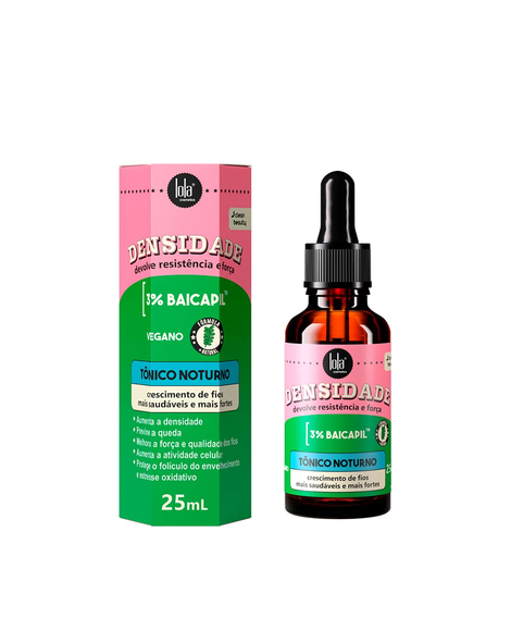 imagem do produto Tonico capilar lola noturno densidade 25ml - LOLA COSMETICOS