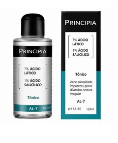 imagem de Tonico facial principia 7%acido latico 120ml - PRINCIPIA