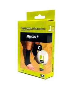 imagem de Tornozeleira elástica mercur preta g - MERCUR