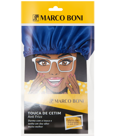 imagem do produto Touca de cetin anti frizz 1un - MARCO BONI