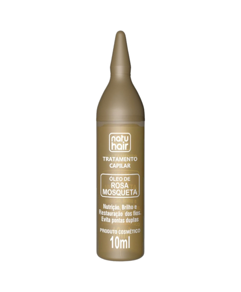 imagem do produto Tratamento capilar leo de rosa mosqueta 10ml natu hair - NATU HAIR