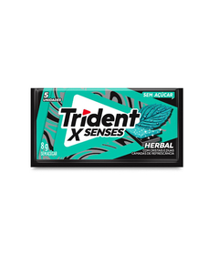 imagem de Trident x fresh herbal 5 unidades 8g - MONDELEZ BRASIL LTDA