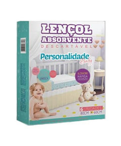 imagem de Trocador descartável personalidade baby 6 unidades - EUROFRAL