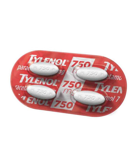 imagem do produto Tylenol 750mg 4 comprimidos - JOHNSON E JOHNSON