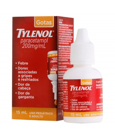 imagem do produto Tylenol gotas 15ml - JOHNSON E JOHNSON