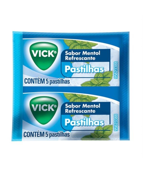 imagem do produto Vick pastilha menta 5 unidades - PROCTER E GAMBLE