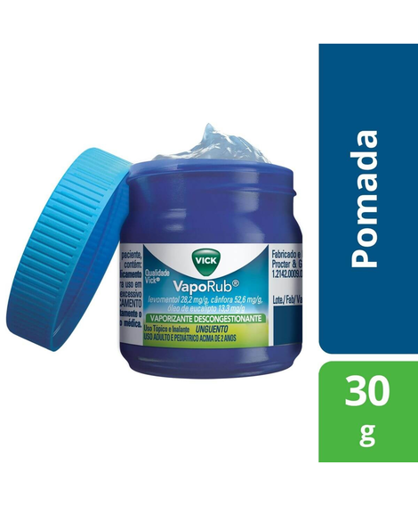 imagem do produto Vick vaporub 30g - PROCTER E GAMBLE