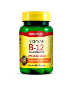 imagem de Vitamina b-12 60 cápsulas - MAXINUTRI