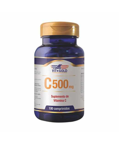 imagem de Vitamina c 500mg 100 comprimidos - VIT GOLD
