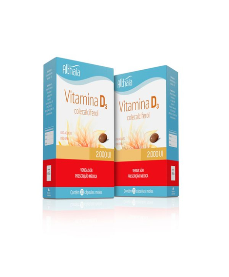 imagem do produto Vitamina d3 7.000ui 4 capsulas - ALTHAIA