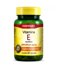 imagem de Vitamina e 60 cápsulas - MAXINUTRI