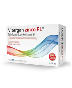 imagem de Vitergan zinco plus 60 comprimidos - MARJAN