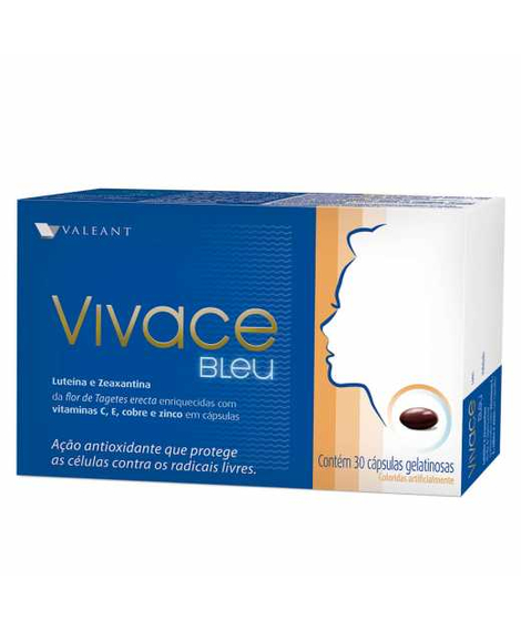 imagem do produto Vivace Bleu 30 Cpsulas - VALEANT