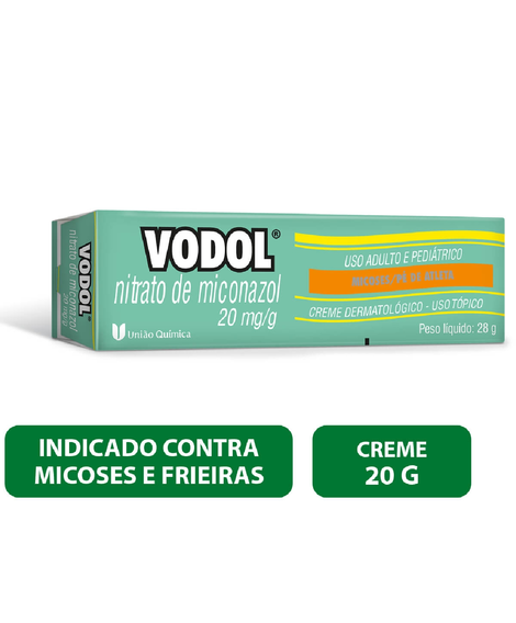 imagem do produto Vodol creme dermatologico 28g - UNIAO QUIMICA