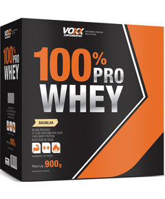imagem de Voxx 100% pro whey baunilha 900g - CIMED