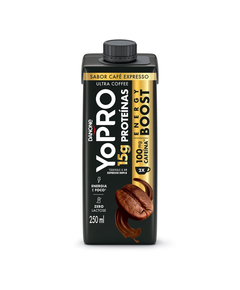 imagem de Yopro 15g energy boost proteinas cafe expresso - DANONE
