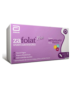 imagem de Zafolat plus 30 cápsulas - ABBOTT