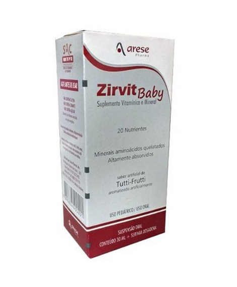 imagem do produto Zirvit baby 30ml - ARESE PHARMA
