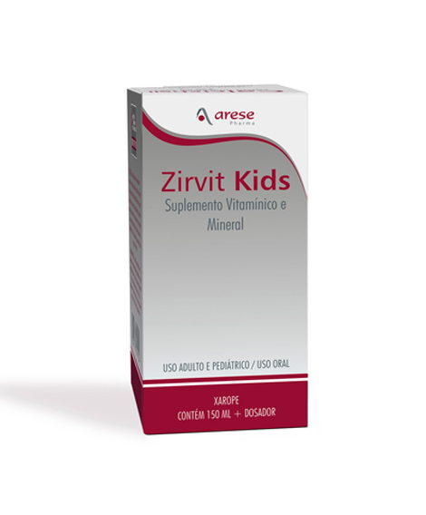 imagem do produto Zirvit kids 150ml - ARESE PHARMA
