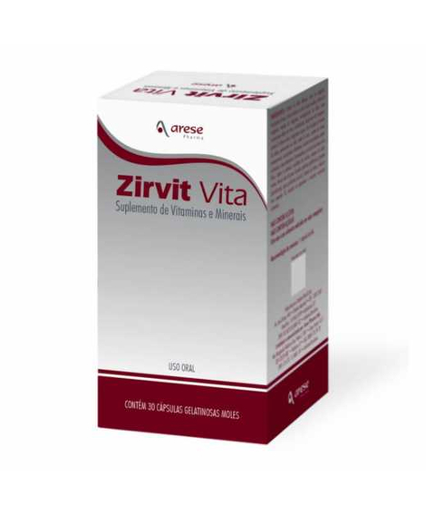 imagem do produto Zirvit vita 30 capsulas - ARESE PHARMA